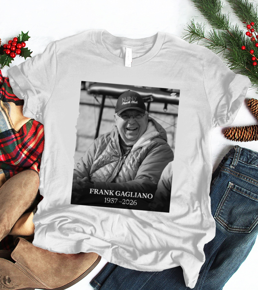 Frank Gagliano 1937 2026 NJNY Track Club T-Shirt