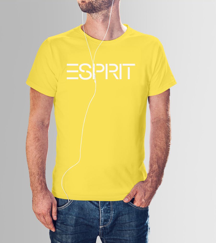 Hbx Store Merch Esprit Yellow Background T-Shirt
