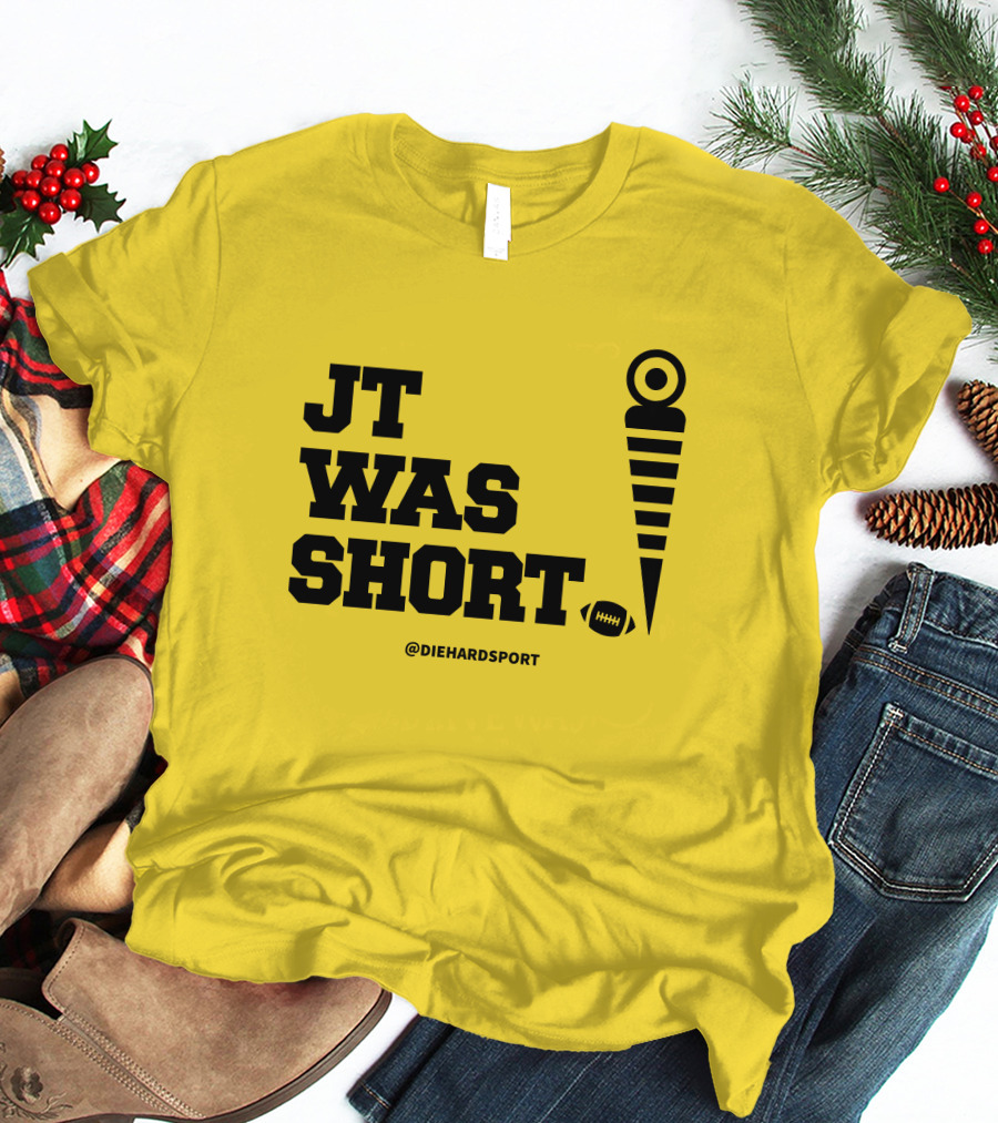 JT Was Short @DiehardSport Football Marker T-Shirt