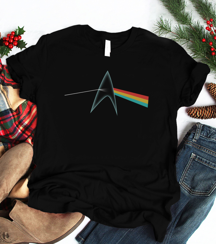 Star Trek Day Trek Side Of The Moon Floyd T-Shirt