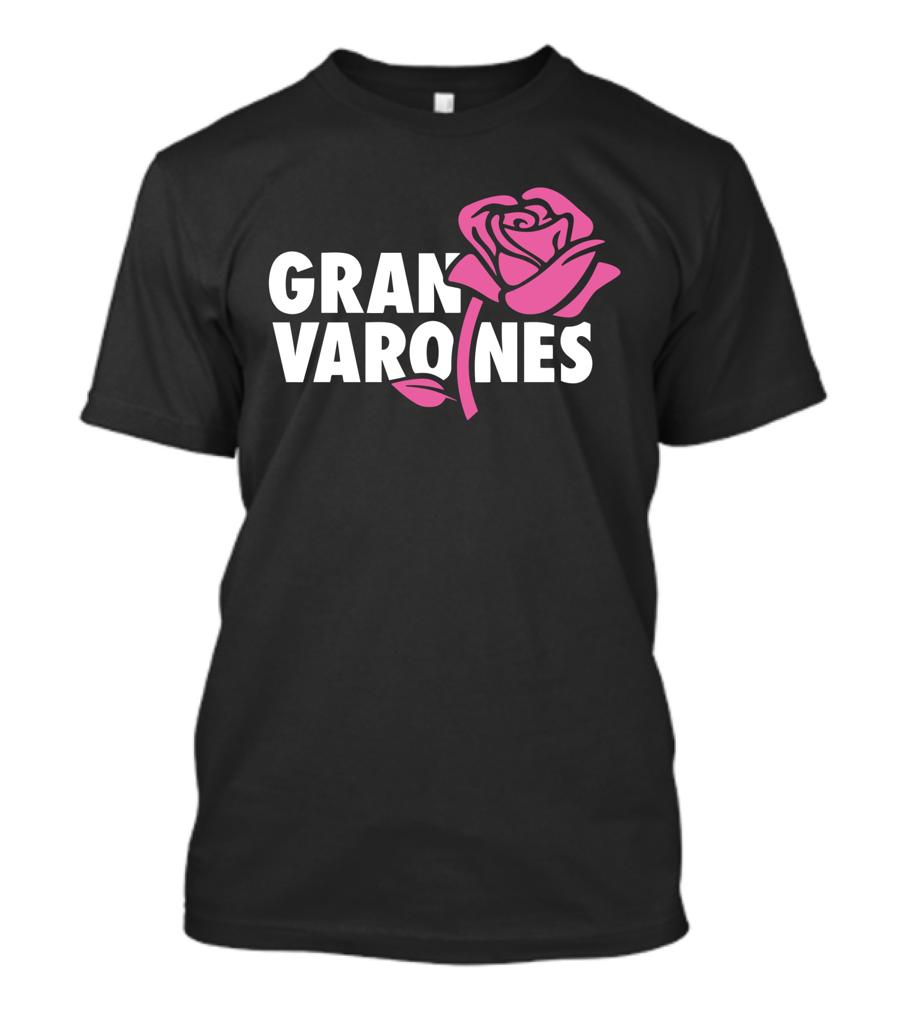 Gran Varones Rose Graphic Merch T-Shirt