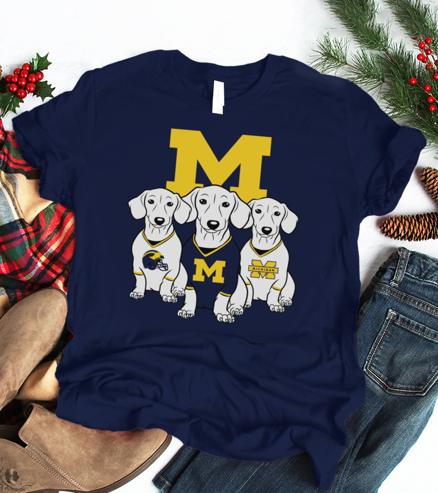 University Of Michigan Dogs T-Shirt