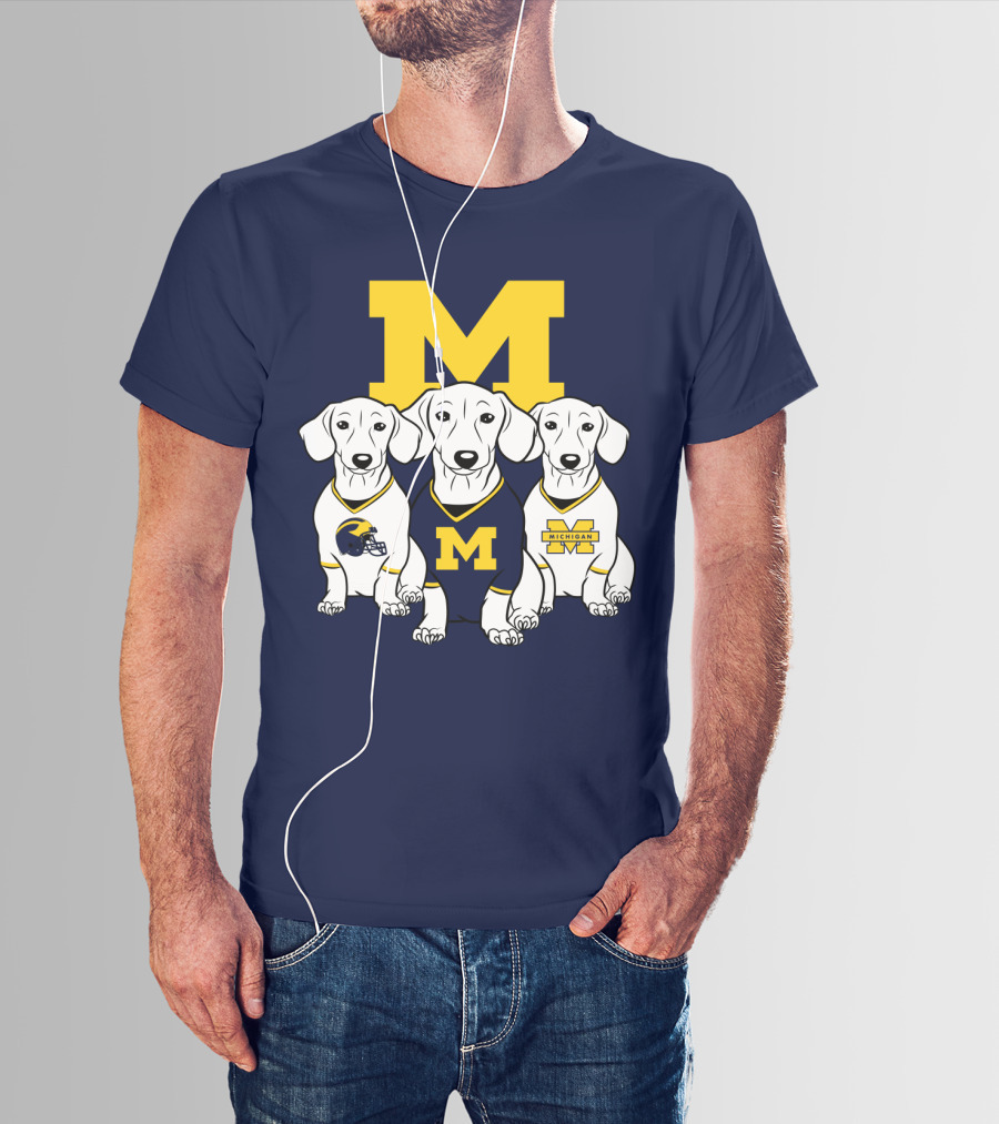 University Of Michigan Dogs T-Shirt