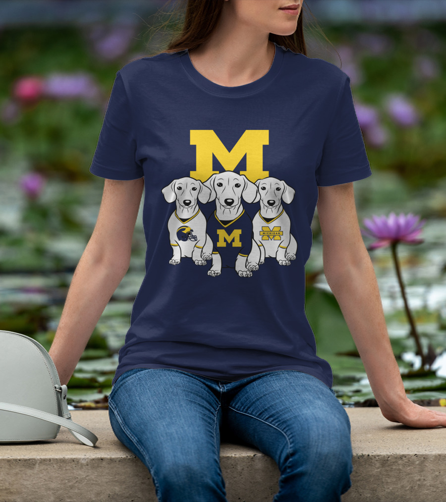 University Of Michigan Dogs T-Shirt
