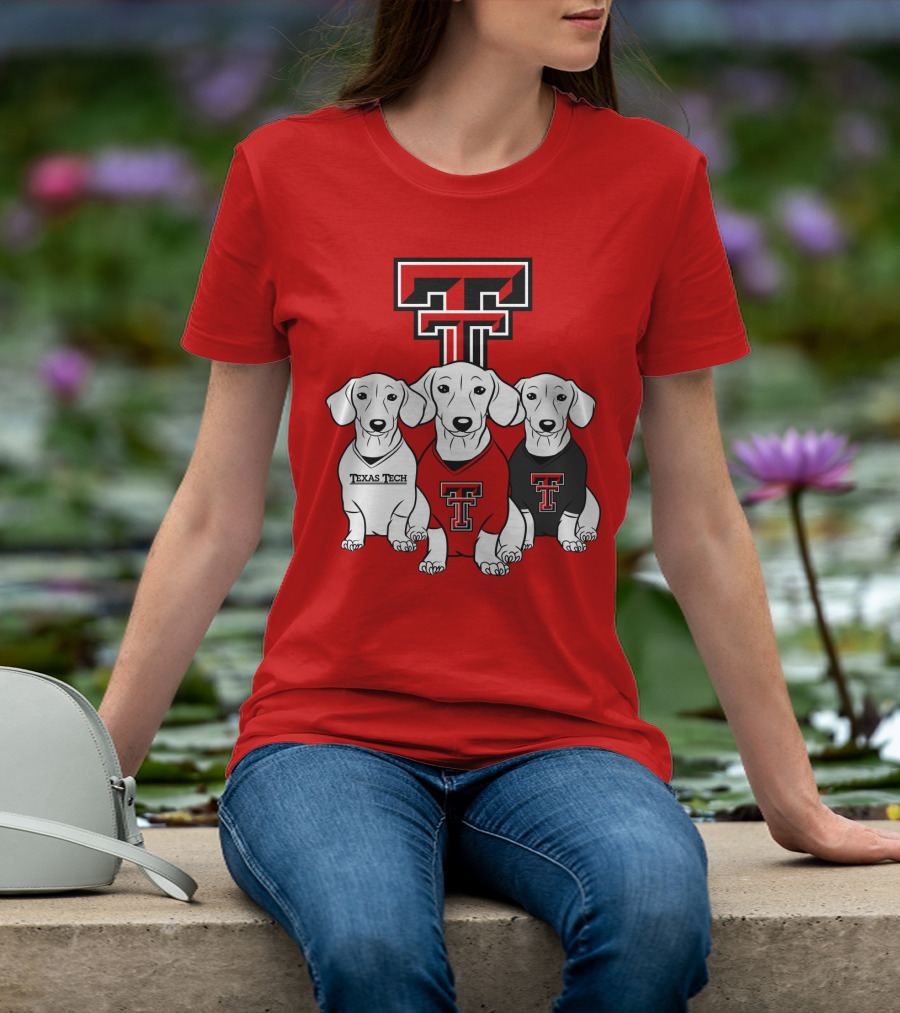 Texas Tech Tt Logo Dogs T-Shirt