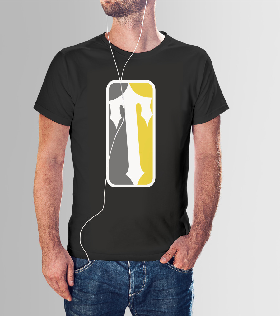 Trapstar X Central Cee 23 Sold Out T Logo Monochrome Yellow T-Shirt