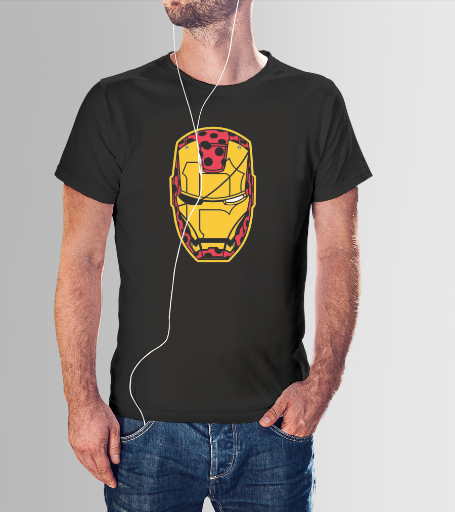 Pittsburgh Ironmen MLB Iron Man Helmet T-Shirt