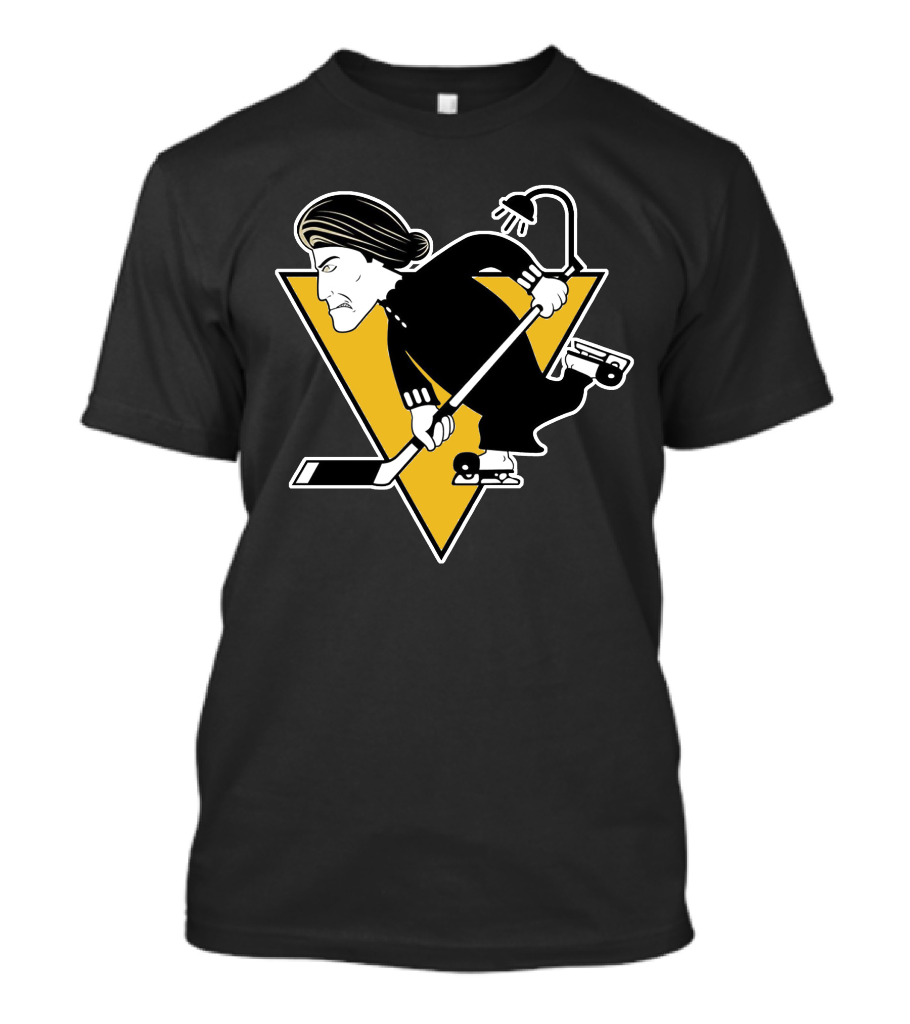 Pittsburgh Norman Bates Hockey T-Shirt