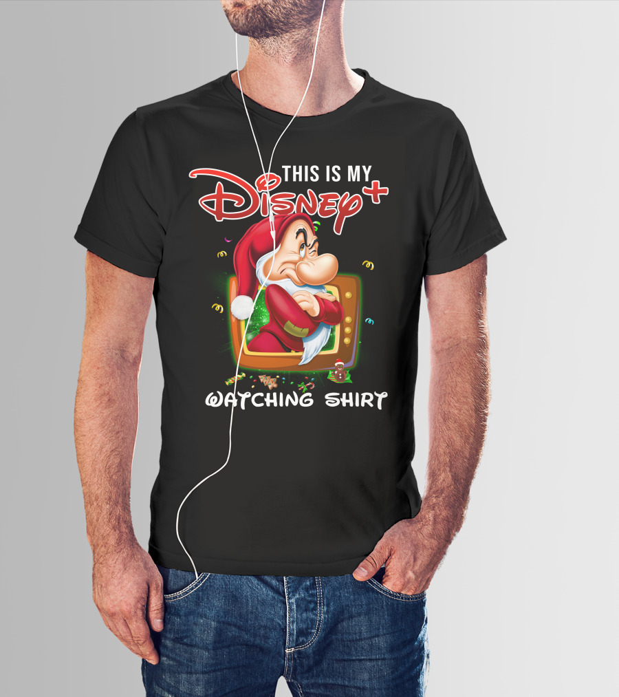 This Is My Disney+ Grumpy Watching T-Shirt
