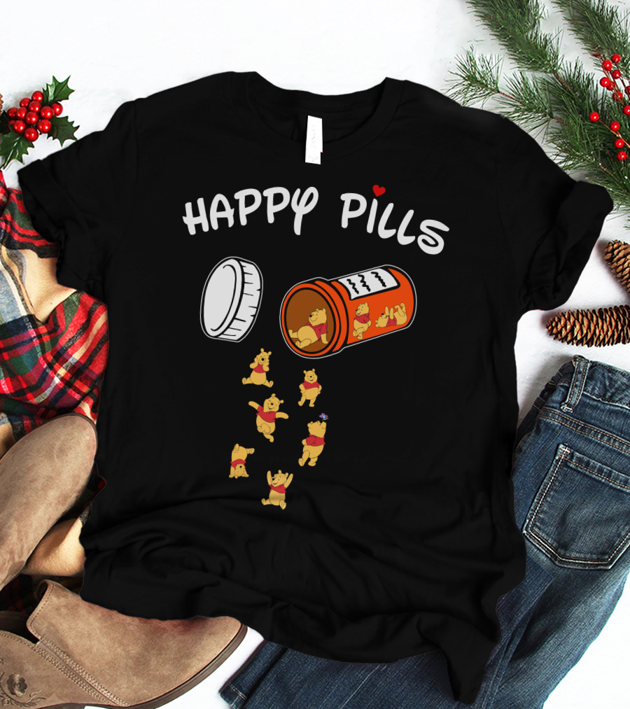 Happy Pills Pooh T-Shirt
