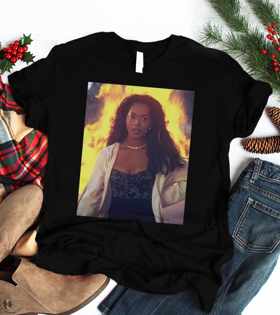 Waiting To Exhale Angela Bassett Fire Scene T-Shirt