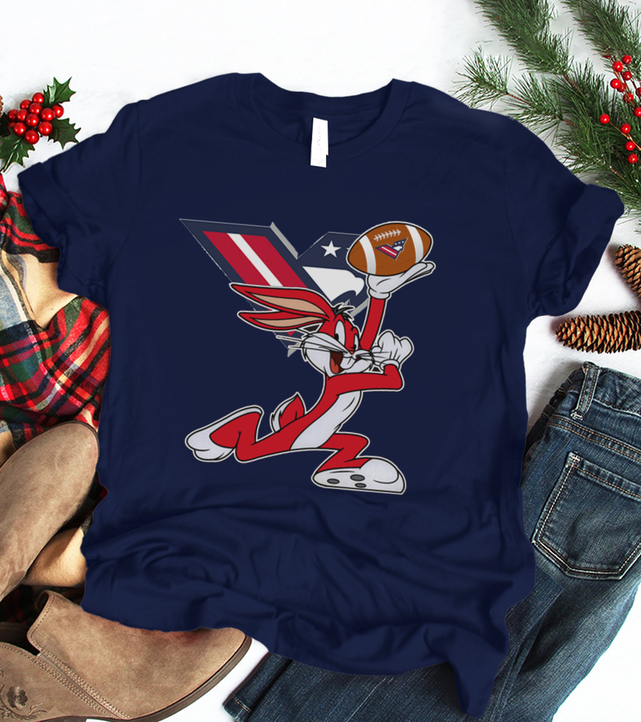 Bugs Bunny Washington Valor Chiefs Football Crossover T-Shirt