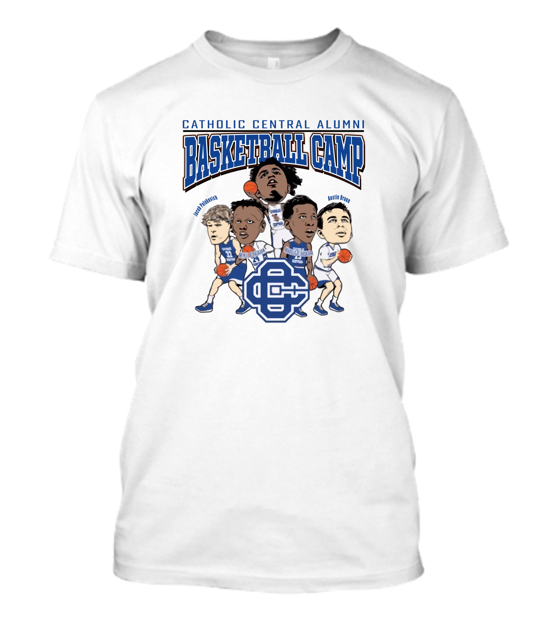 Catholic Central Alumni Basketball Camp Players T-Shirt