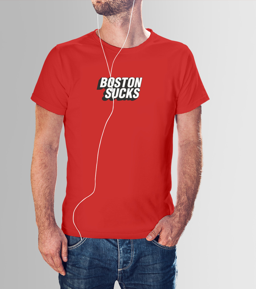 Ny Post Shop Boston Sucks T-Shirt
