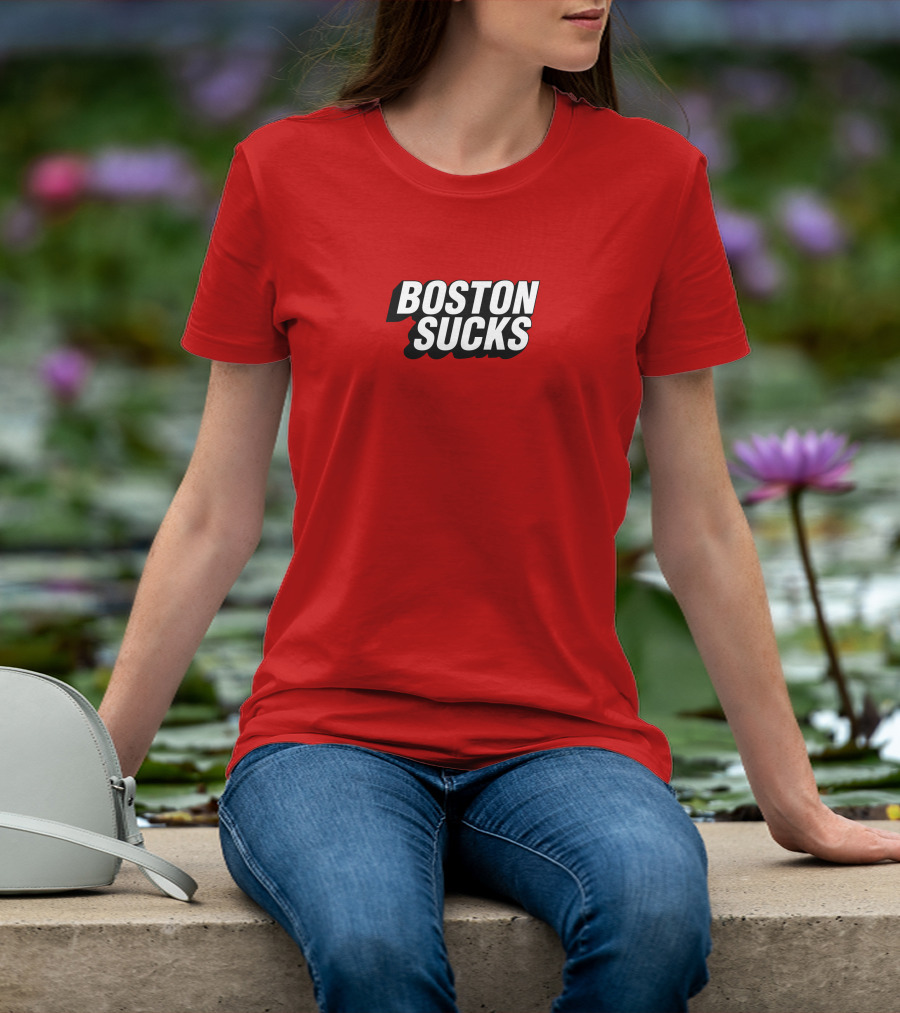 Ny Post Shop Boston Sucks T-Shirt
