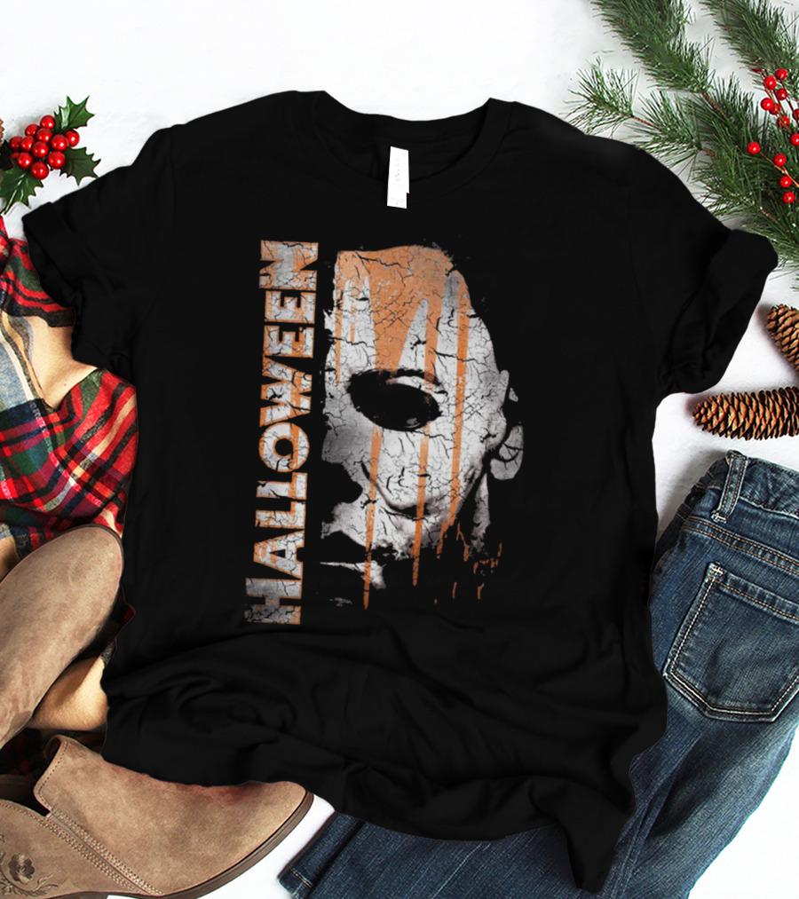 Halloween Michael Myers Mask 1978 Vintage Horror T-Shirt
