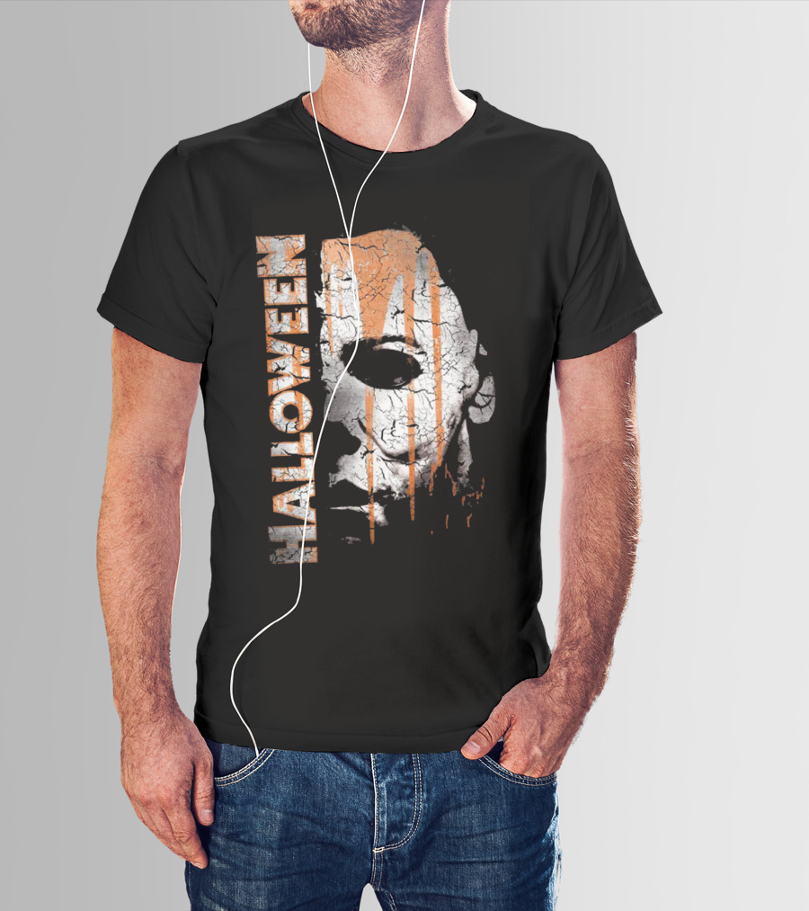 Halloween Michael Myers Mask 1978 Vintage Horror T-Shirt