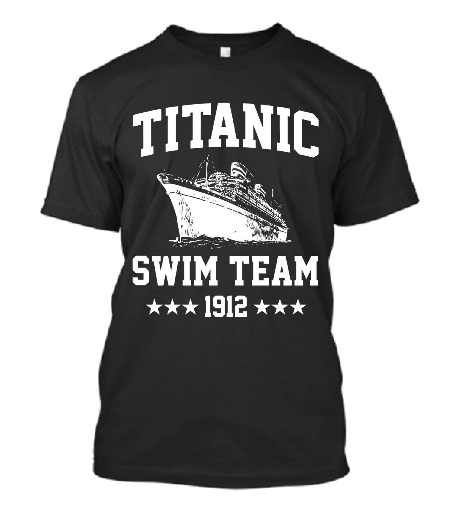 Titanic Swim Team 1912 Funny Cruise Ship T-Shirt