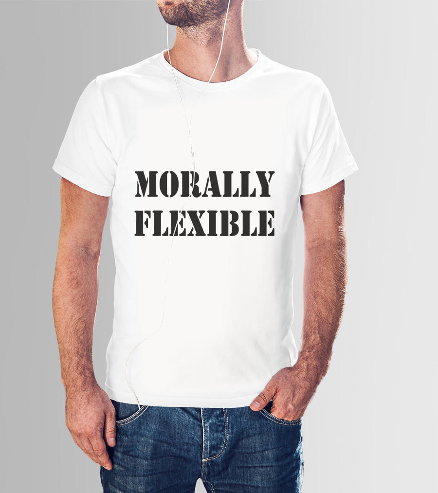 Morally Flexible Stencil T-Shirt