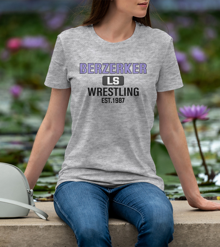 Berzerker LS Wrestling Est 1987 T-Shirt