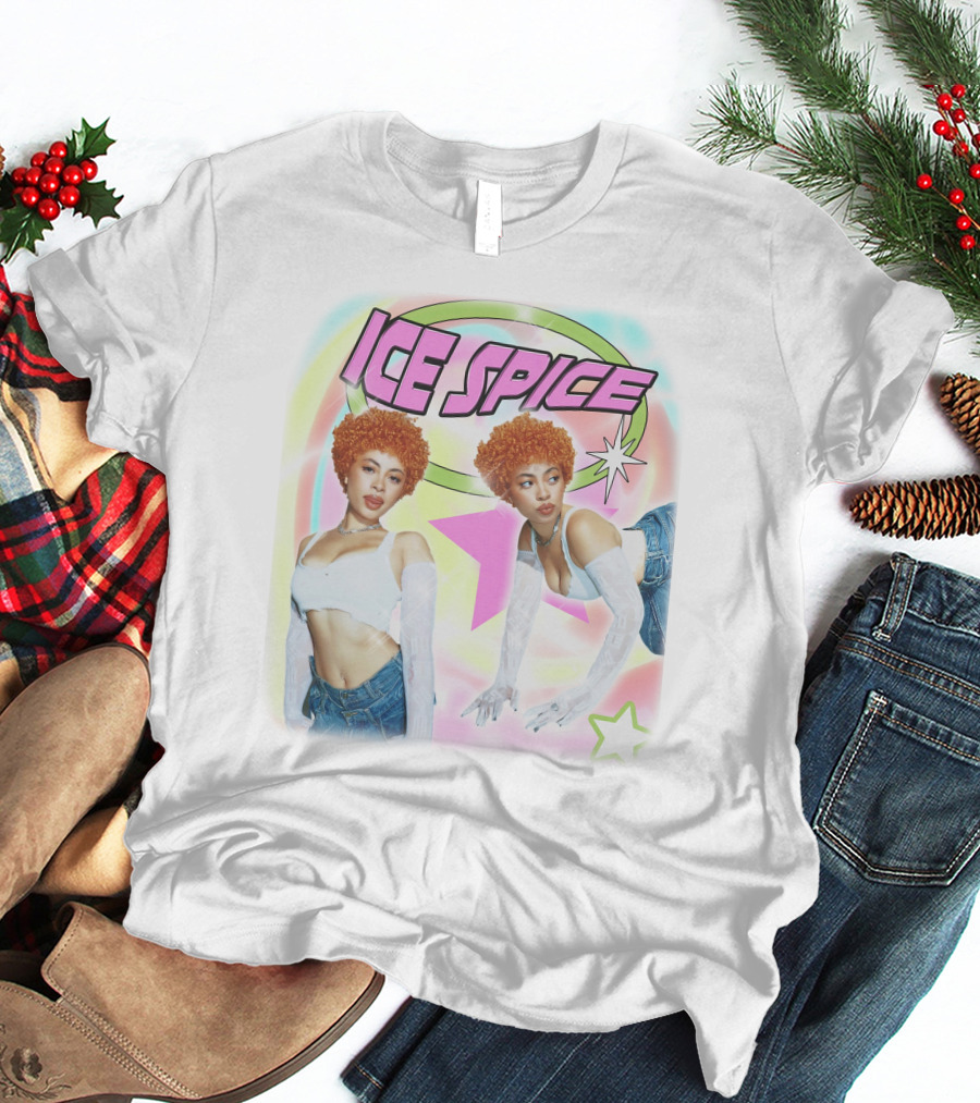 Ice Spice Retro Aesthetic Aljazeera300 T-Shirt