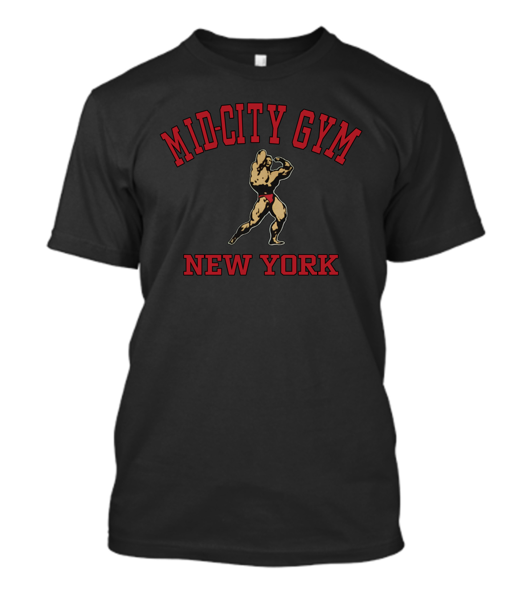 Mid-City Gym New York Bodybuilder Joe Rogan T-Shirt