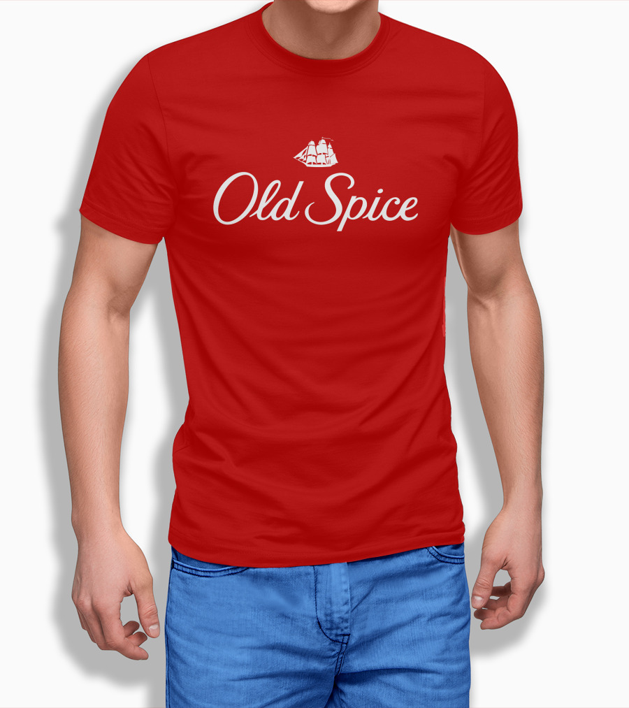 Old Spice Red Classic Ship T-Shirt