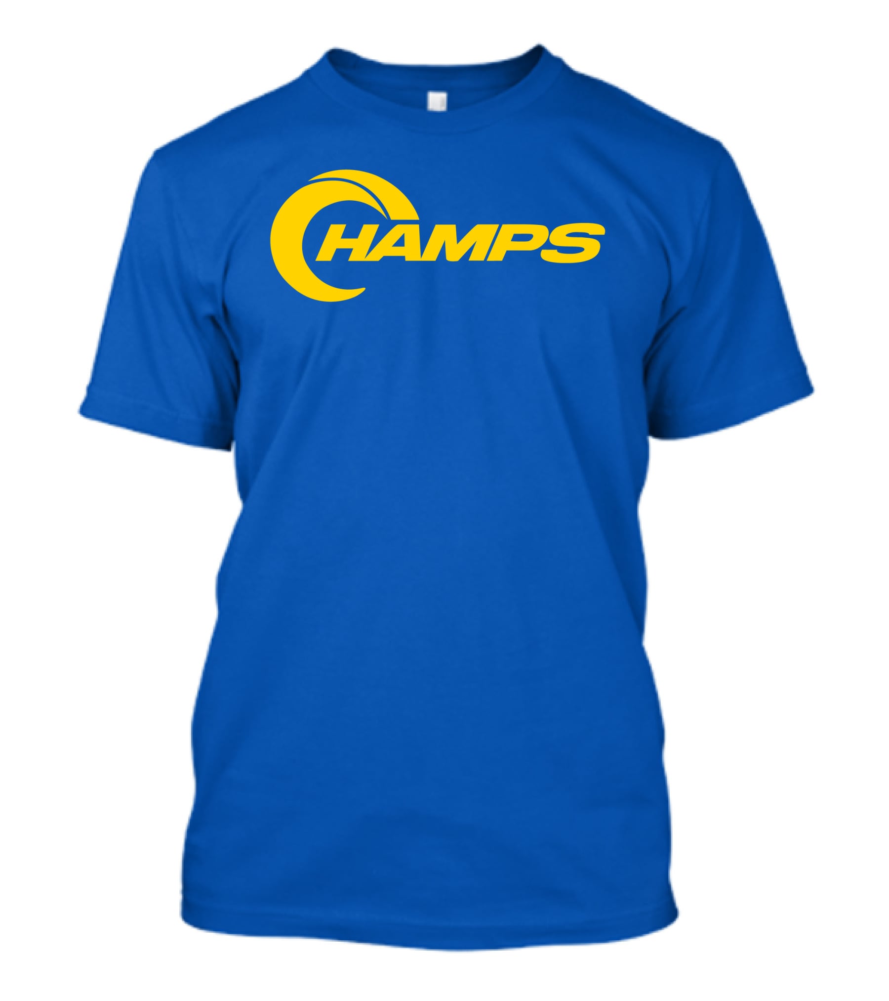La Champs Danpatrick Yellow Crescent Rams Inspired Merch T-Shirt