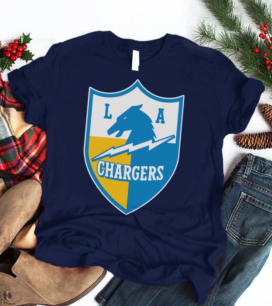 Los Angeles Chargers LA Shield Chargers Vintage T-Shirt