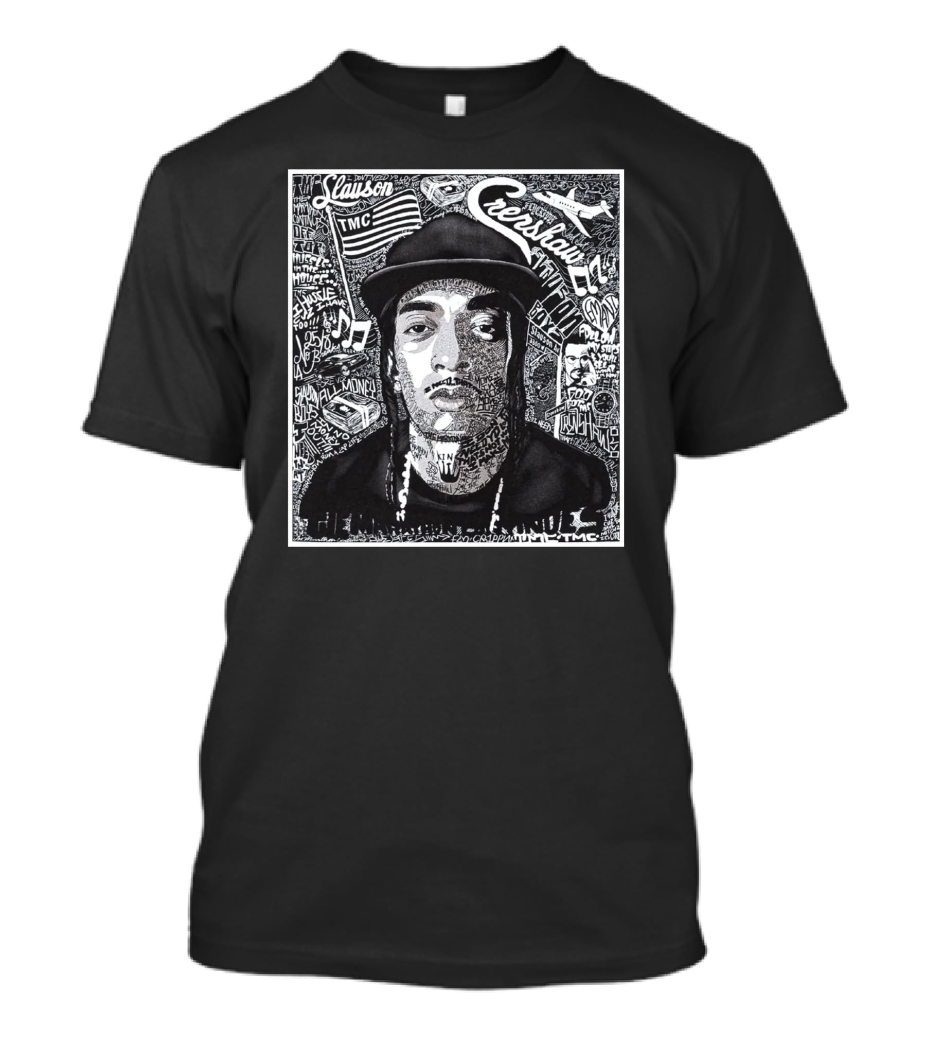 Crenshaw Lawson TMC Hussle Music Marathon Vol. 1 T-Shirt