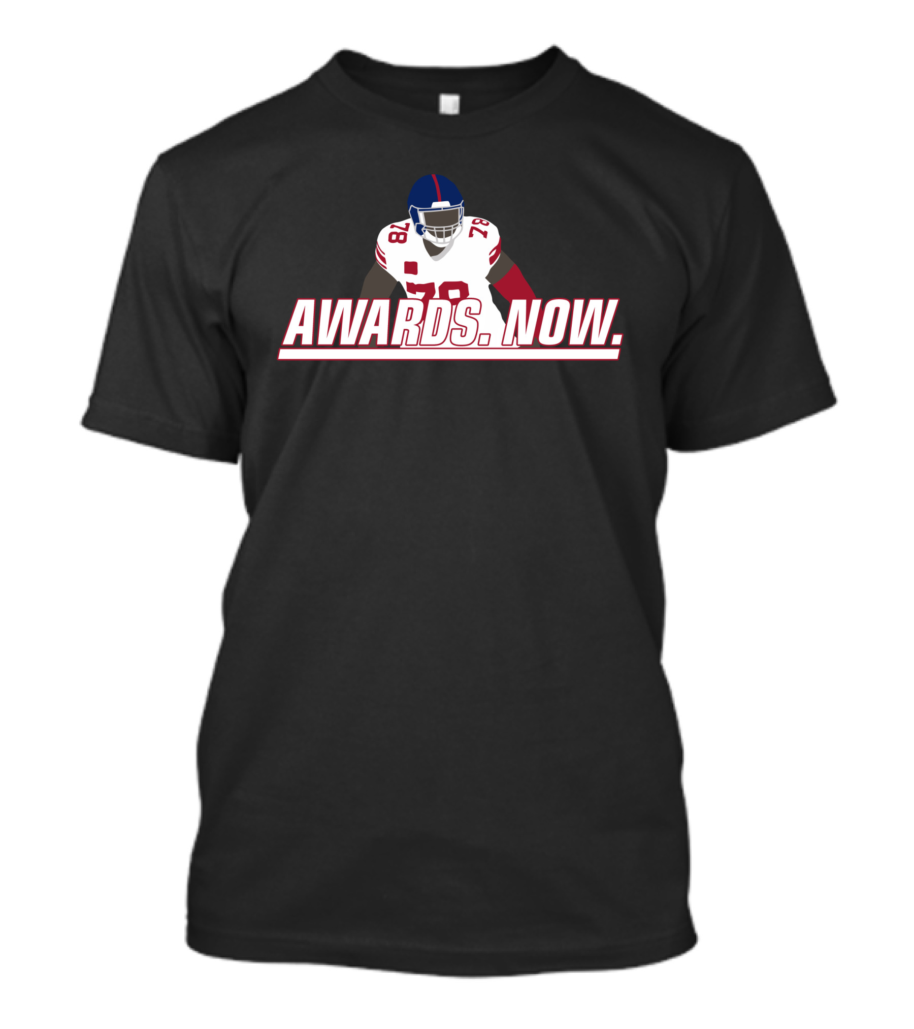 Awards. Now. Football Player 78 T-Shirt