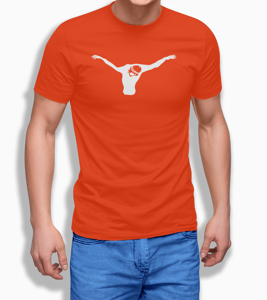Touchdown Jesus Texas Football Fan Art Notre Dame Texas Longhorns Combo T-Shirt