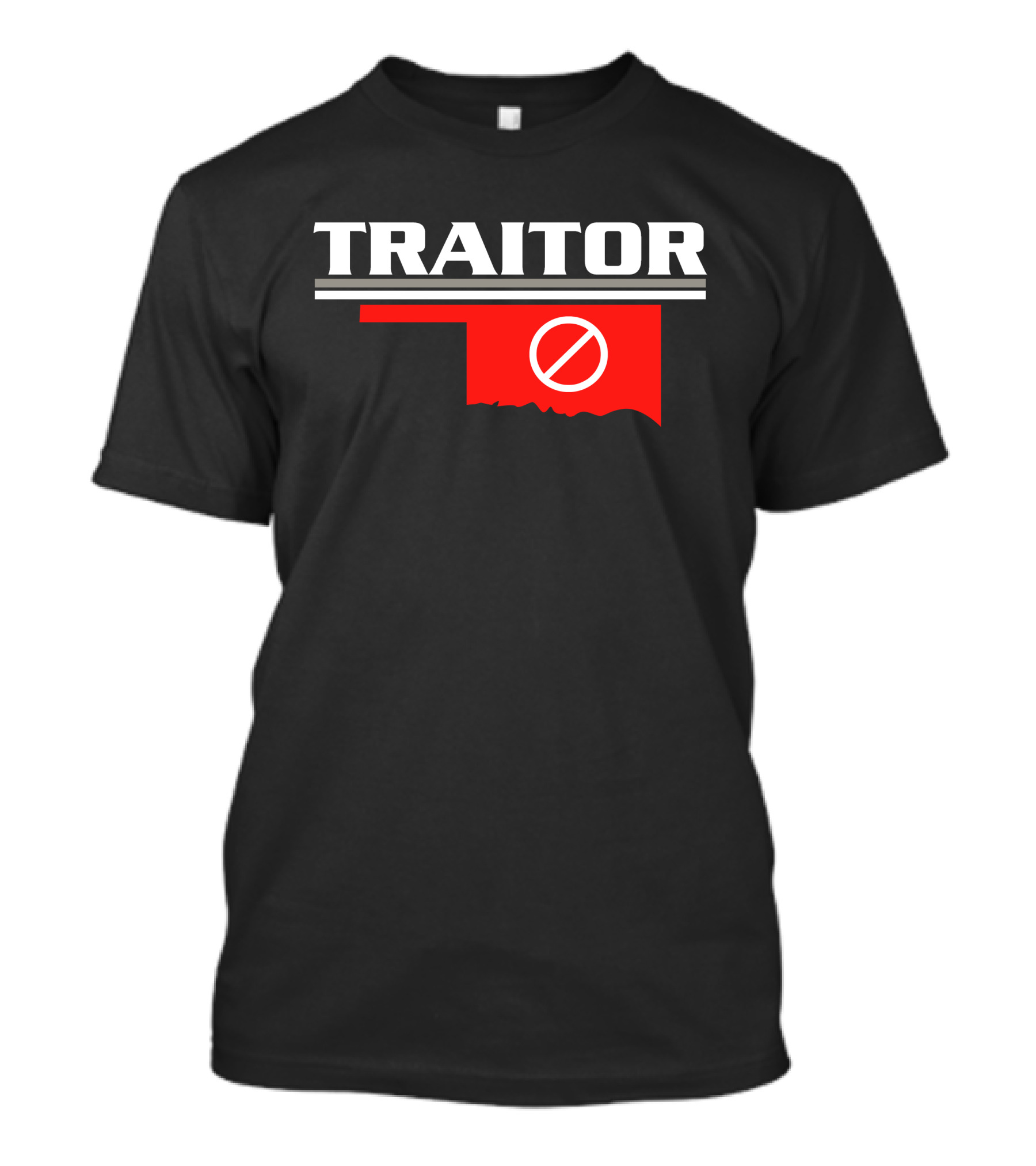 Traitor Oklahoma Map T-Shirt