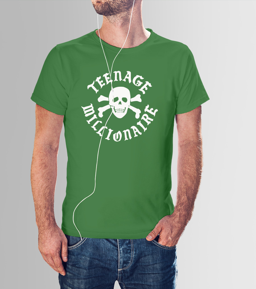 Teenage Millionaire Skull And Crossbones Classic T-Shirt