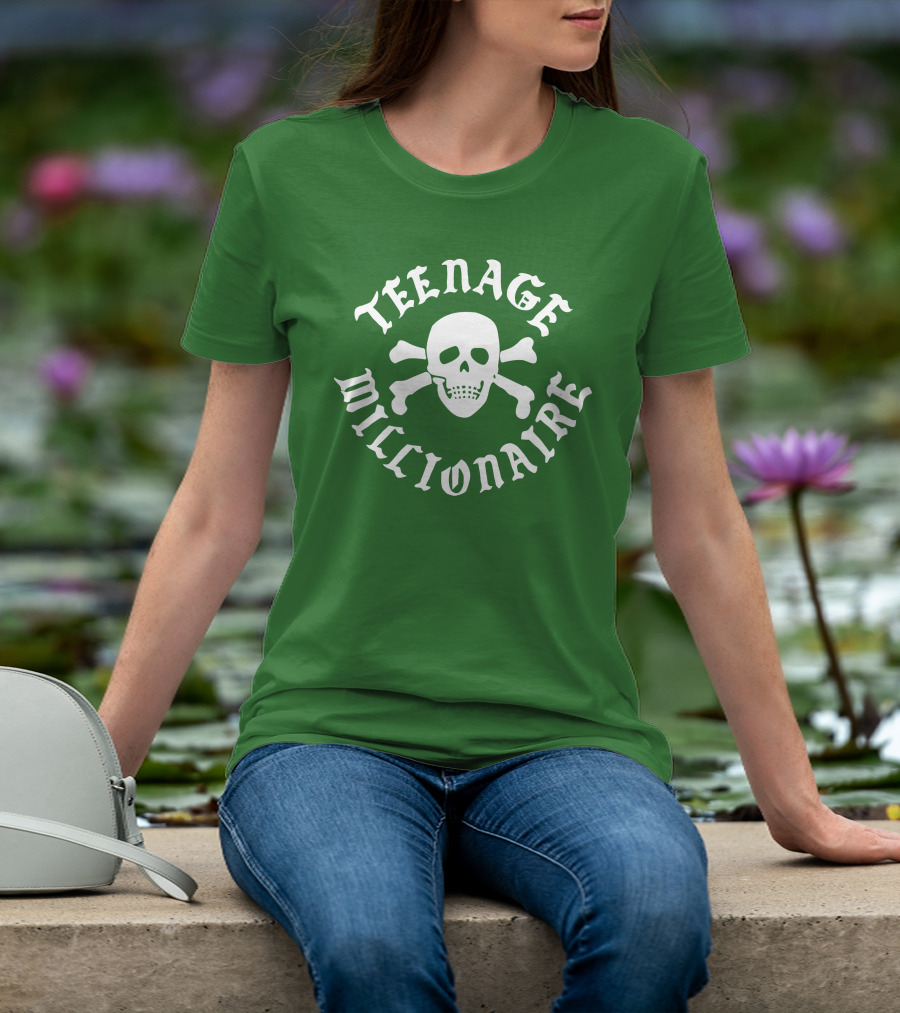 Teenage Millionaire Skull And Crossbones Classic T-Shirt