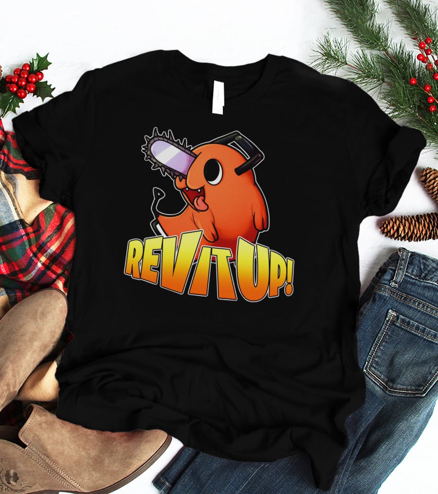 Rev It Up Chainsaw Creature T-Shirt