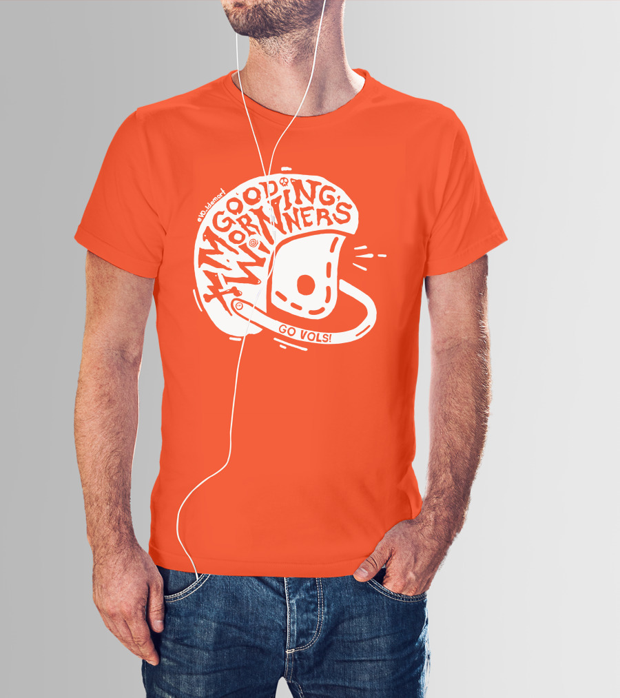 Good Morning Winners Go Vols Football Helmet T-Shirt