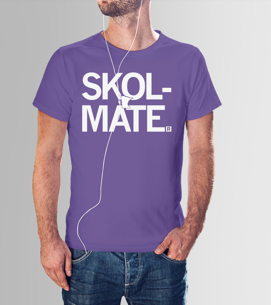 SKOL MATE Minnesota Vikings Fan T-Shirt