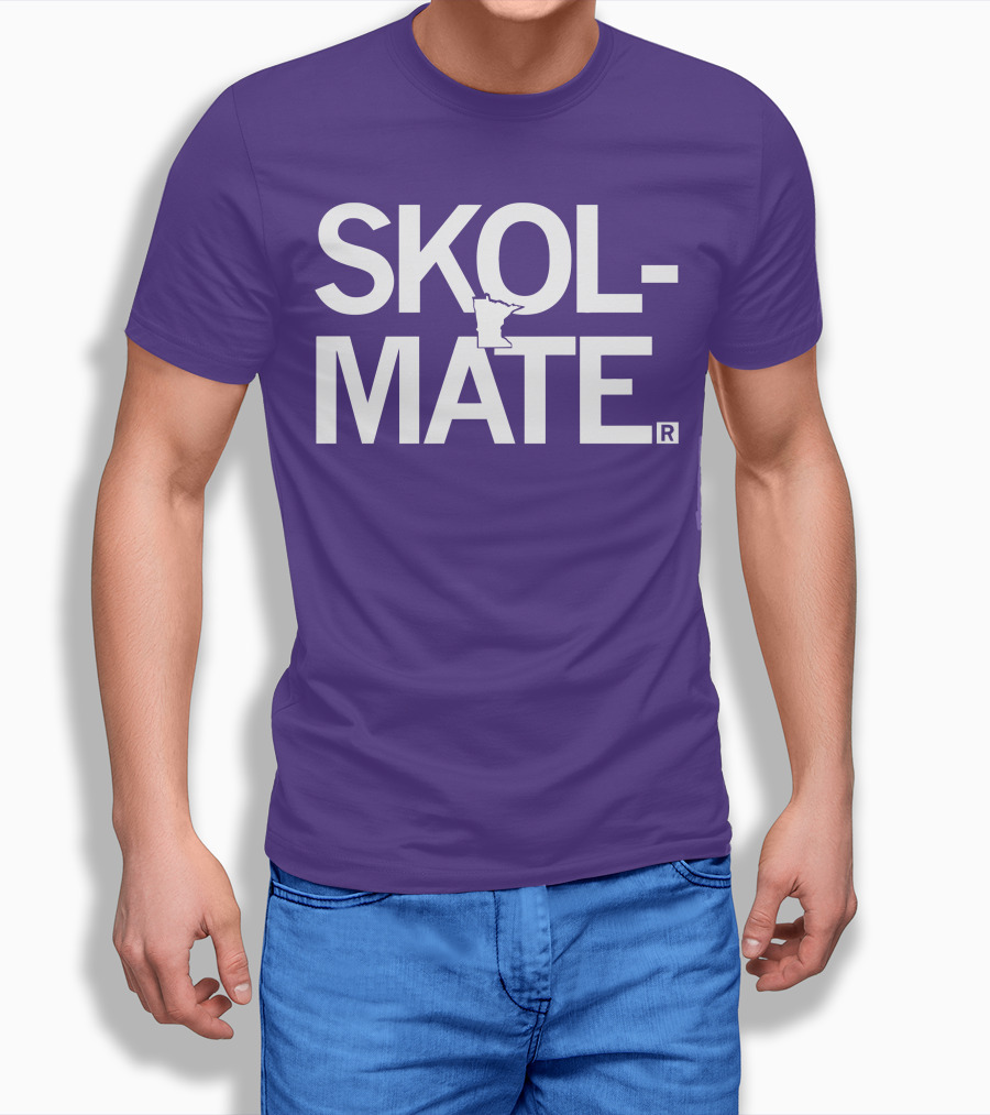 SKOL MATE Minnesota Vikings Fan T-Shirt