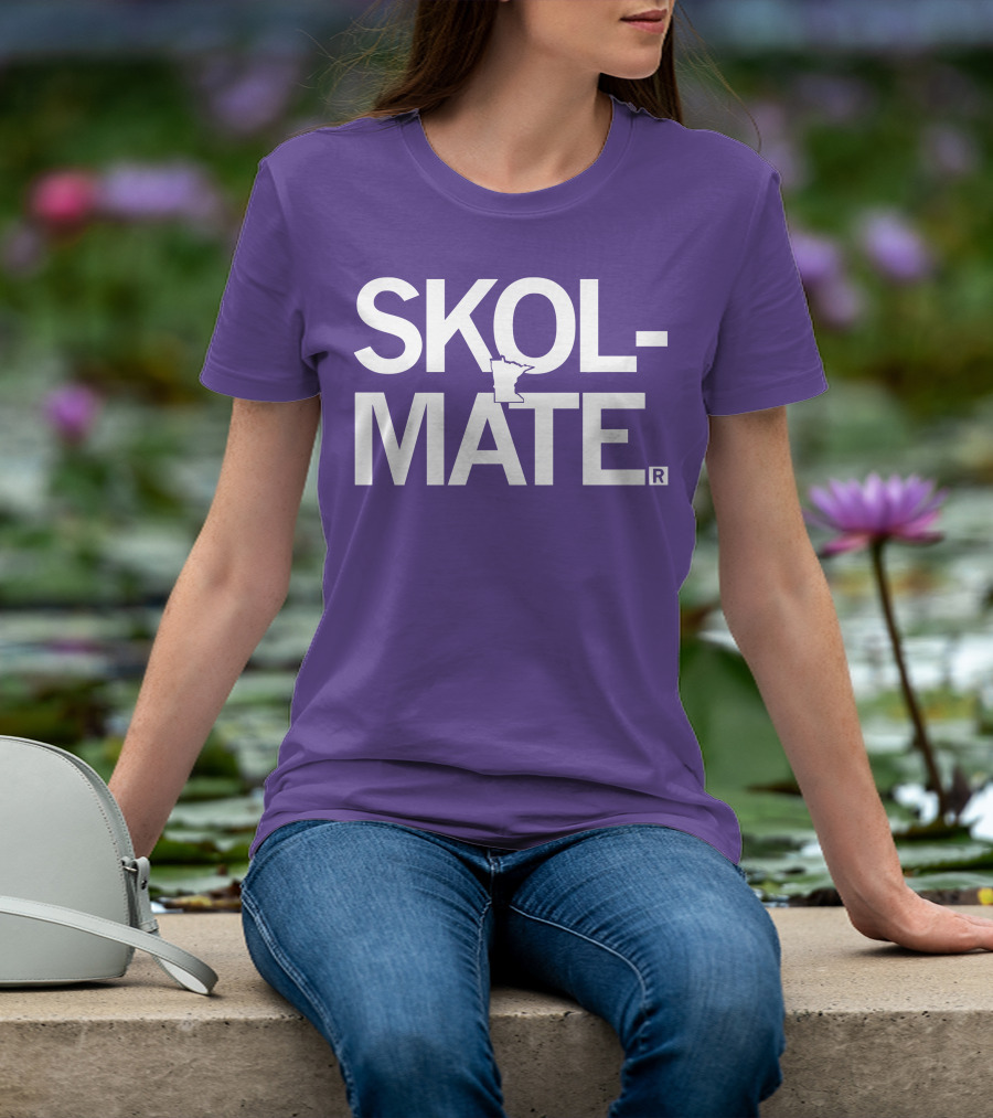 SKOL MATE Minnesota Vikings Fan T-Shirt