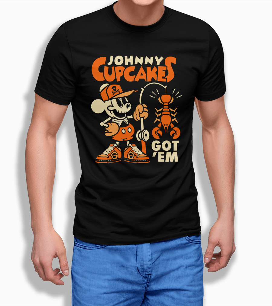 Johnny Cupcakes Crustacean Cupkicks Got 'Em T-Shirt