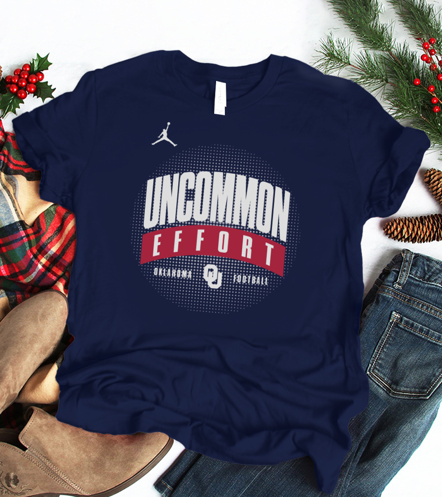 Uncommon Effort Oklahoma Football OU Jordan Brand T-Shirt