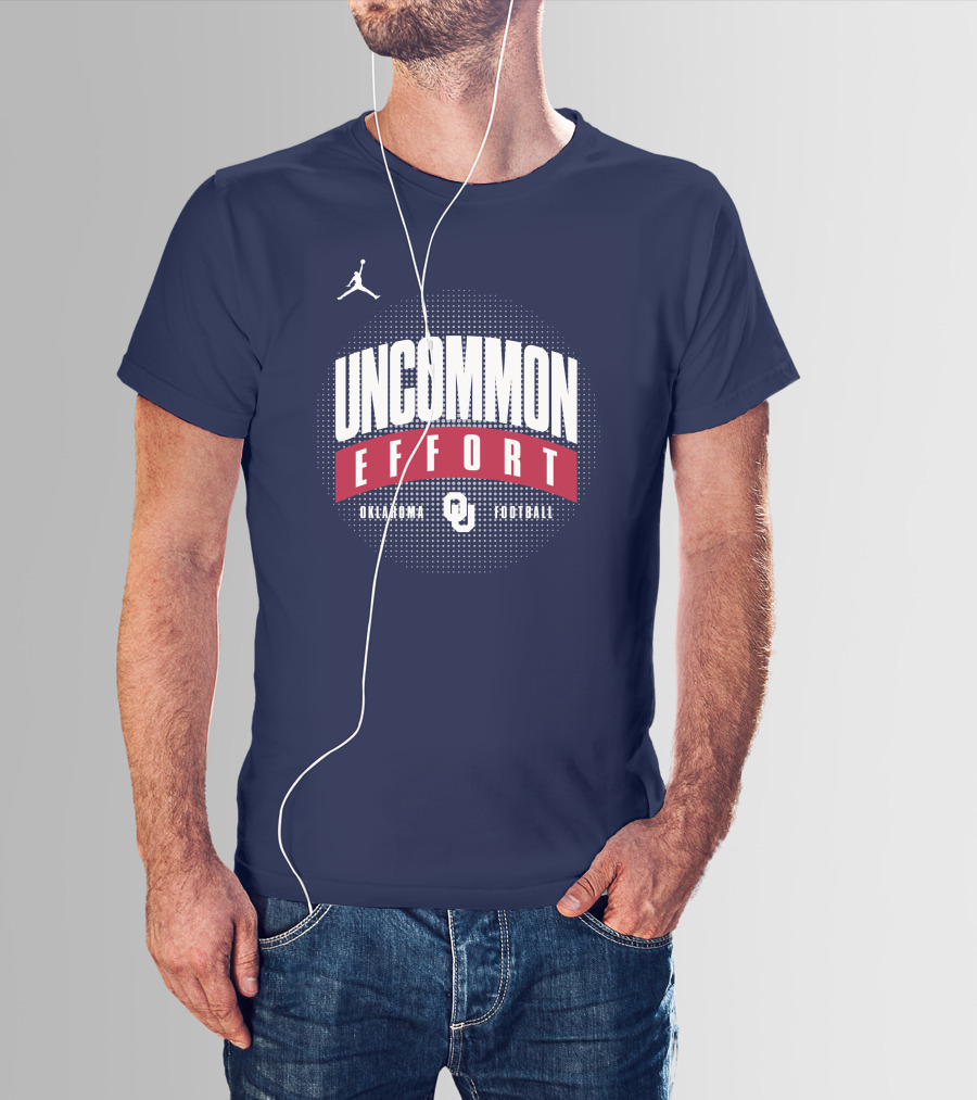 Uncommon Effort Oklahoma Football OU Jordan Brand T-Shirt