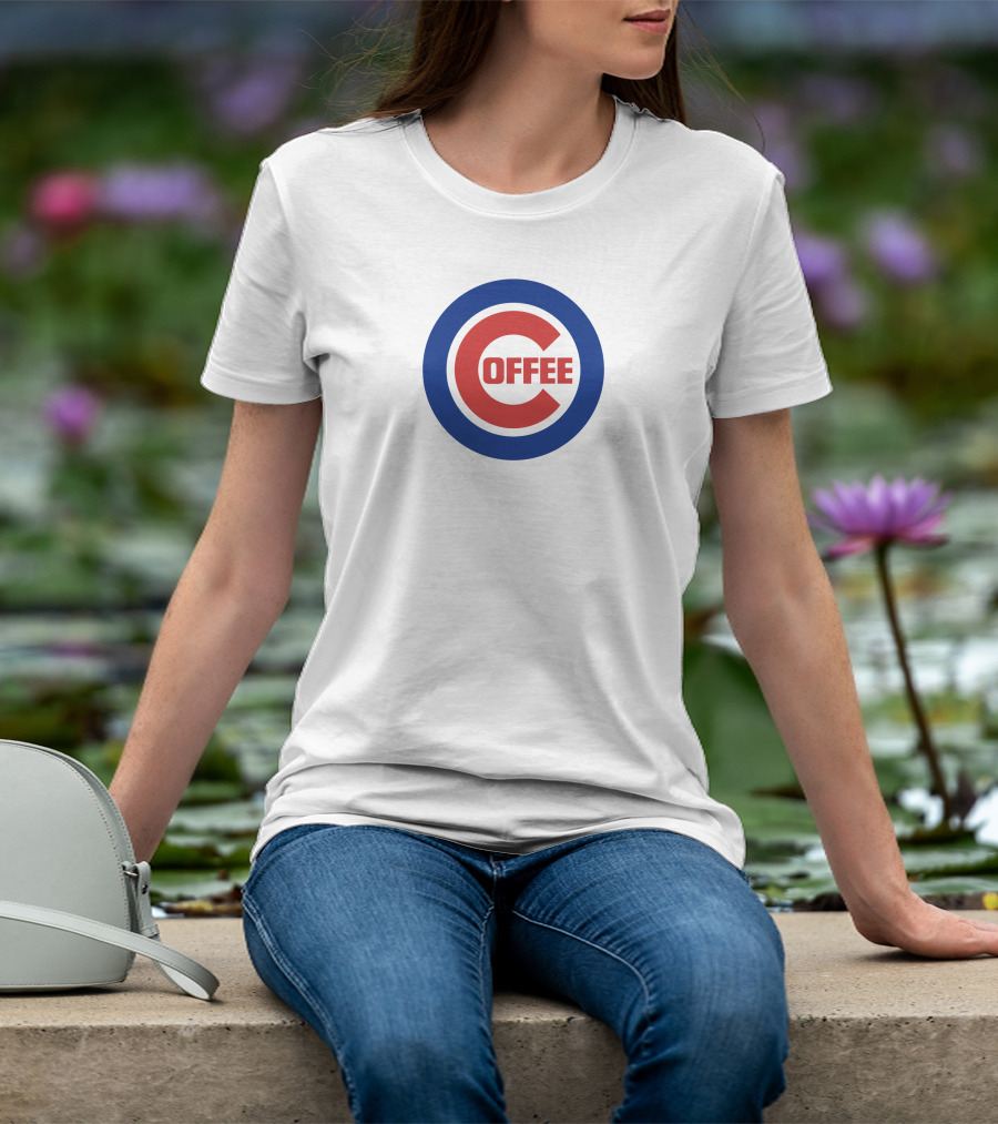 Cubs Coffee Logo Inspired By Chicago Cubs Emblem T-Shirt