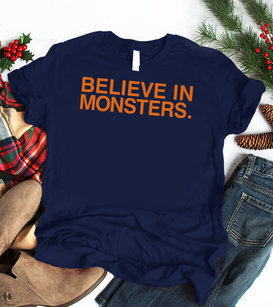 Brenda Webber Obvious Store Believe In Monsters T-Shirt