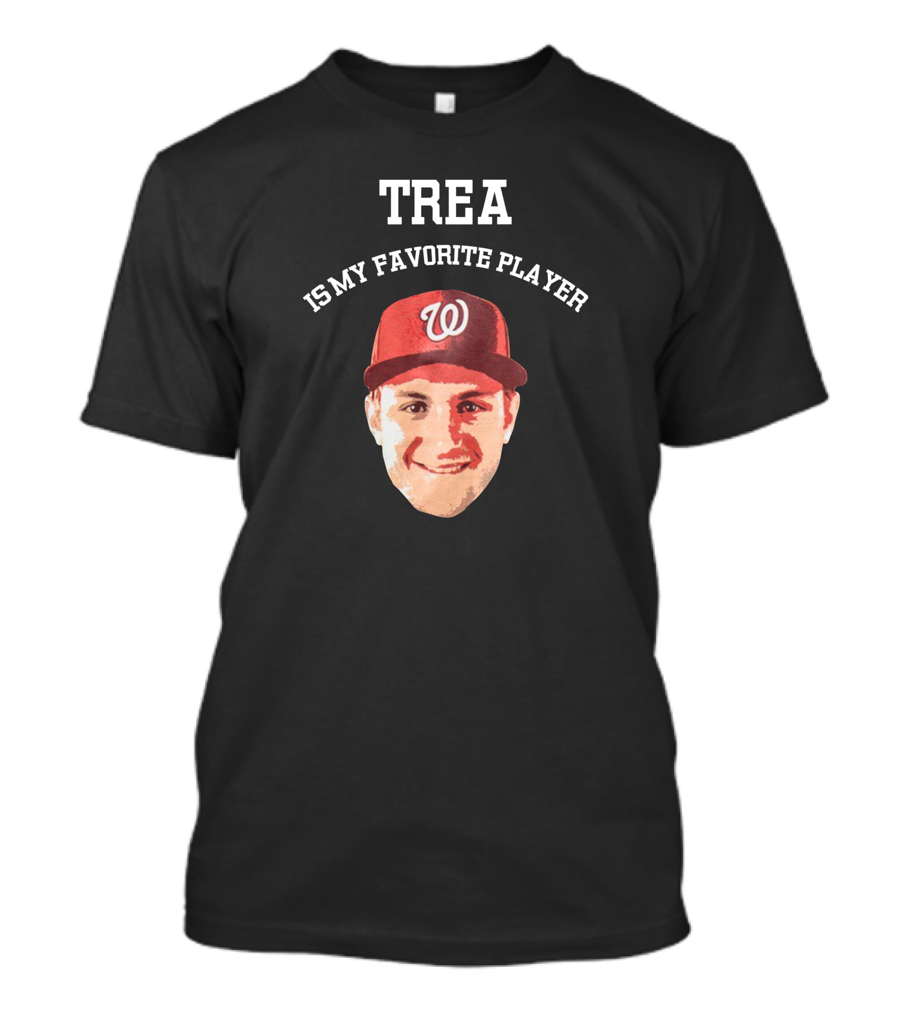Trea Is My Favorite Player Washington Nationals Fan Adrienne Fox T-Shirt
