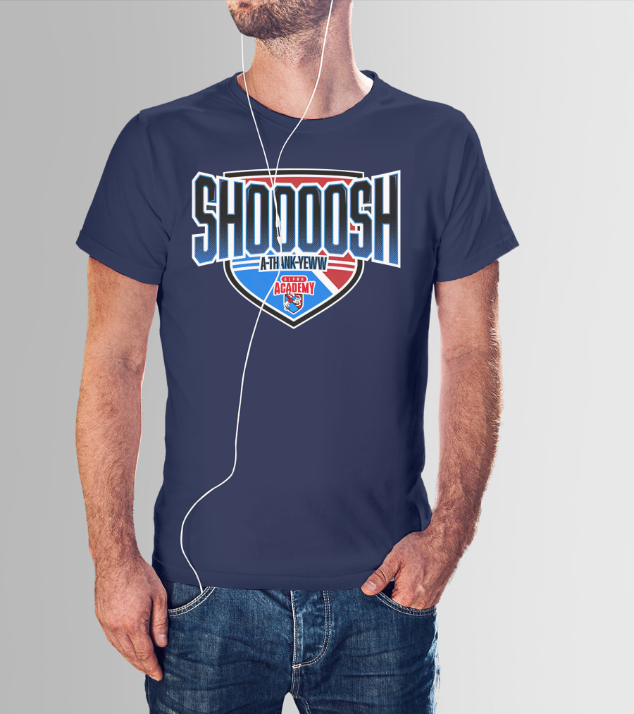 Alpha Academy Shoooosh A Thank Yeww Shield T-Shirt