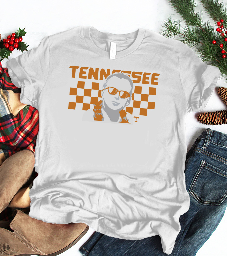 Tennessee Basketball Checkerboard Sunglasses T T-Shirt