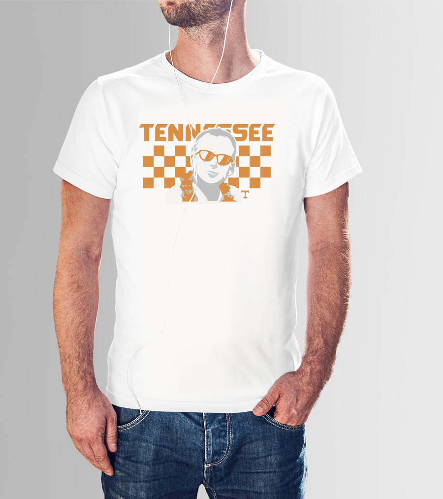Tennessee Basketball Checkerboard Sunglasses T T-Shirt