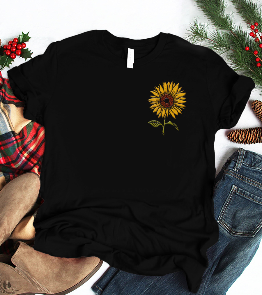 Acacia Strain Sunflower Design Merch T-Shirt